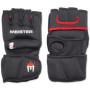 Meister Gants Lestés en Néoprène 2lb pour Cardio & Heavy Hands (Paire) - 2lb x 2 - Noir/Rouge