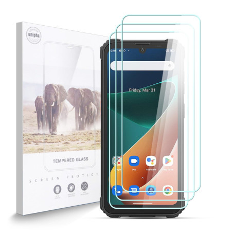 AYSOW Protecteur D'écran en Verre Trempé pour Blackview BV5300 Pro, Verre Premium 0,3 mm Dureté 9H Film 2.5D, Anti-rayures, Prot