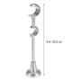 Lot de 2 Supports pour Tringle à Rideau Double 20 mm/25 mm