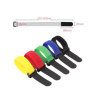 Réutilisable Fixation Attaches de câble 20 cm / 30 cm, attaches de câble auto-adhésif, multi-usages Sangles de câble Liens de fi
