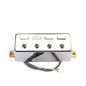 Alnicov Micros Humbucker 4 cordes pour basse Argenté
