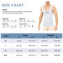 MEETYOO Débardeur Compression Homme,Manches Longues pour Hommes Maillot de Corps Ventre Plat Minceur Gilet Invisible Amincissant