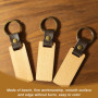 30 Pièces Porte-Clés En Bois, Ébauches De Porte Clés En Bois, Bricolage Vierge Porte Clés Bois, Porte-Clés En Bois Vierge, Bois 