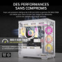 Refroidissement PC - CORSAIR - CO-9051040-WW - iCUE LINK RX140 RGB Max White Dual Fan