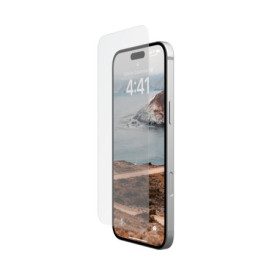 URBAN ARMOR GEAR UAG Film de protection d'écran pour iPhone 16 Plus en verre trempé double renforcé, anti-traces de doigts, ultr