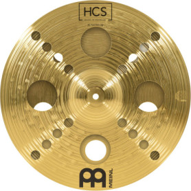 Meinl Cymbals HCS Cymbale Trash Stack 16 pouces (40,64cm) avec Trous – pour Batterie – Finition Traditionelle en Laiton, fabriqu