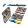 Lot de 28 marqueurs de peinture acrylique à pointe extra fine de 0,7 mm, pour peinture sur pierre, verre, bois, métal, toile - C