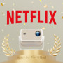 Vidéoprojecteur 4K [Netflix Certifié] YOTON Projecteur WiFi6 Bluetooth Full HD 1080P, Auto Keystone Projecteur Vidéo, Retroproje