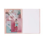 Clairefontaine 951481C Un Cahier Agrafé Koverbook Blush - 17x22 cm - 96 Pages Grands Carreaux - Papier Blanc 90 g - Couverture P