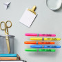 BIC Kit Multicolore avec Rubans Correcteurs Mini Pocket Mouse, Stylos-bille Cristal Multicolour, Surligneurs Highlighter Grip et