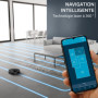 Rowenta X-PLORER Serie85, Aspirateur robot laveur, Aspiration en profondeur, Navigation intelligente, Détection laser à 360°, RR