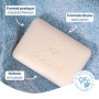 BIOLANE - Solide Lavant Douceur - Bain Bébé - 95% d'Origine Naturelle -75g - Corps et Cheveux - Sans savon - Fabriqué en France