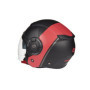 KSK Casque Jet DS ULTRASONIC COPPER & RED Noir et rouge