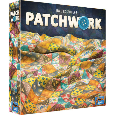 Asmodee - Patchwork - Lookout Games - Jeux de société - Jeu de stratégie pour 2 Joueurs - Classique Moderne - Dès 8 Ans - Partie