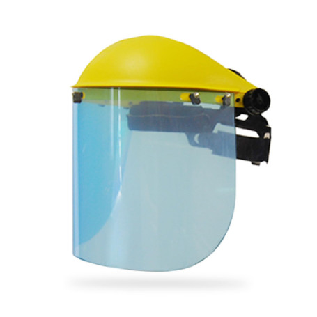 OZAKI - Visière De Protection Ecran En Polycarbonate - Modèle Professionnel - Relevable - Tour De Tête Réglable - Débroussailleu