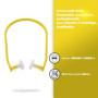 UNIVERSEL - Arceau Anti Bruit 9108211 - Pour Bouchons D'Oreilles Anti Bruit - Protection Acoustique Professionnelle - Chantier &