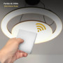 Kit Interrupteur Commande Sans Fil ni Pile avec Adaptateur Douille E27 Connectée - Fonctionne avec Energie Cinétique - Télécomma