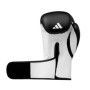 adidas Gants de Boxe Speed Tilt 250 avec Technologie Tilt innovante, Noir/Blanc, 12 oz