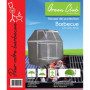 GREEN CLUB Housse De Protection imperméable Barbecue Haute Qualité Polyester doublée PVC L 125 x l 60 x h 90 cm Couleur Anthraci