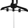 HOMCOM Défroisseur vapeur vertical défroisseur à vêtements 1,4 L 1950 W débit vapeur 32g/min tige telescopique rose noir