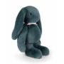 DOUDOU ET COMPAGNIE – Lapin Fleurette Eucalyptus 50 cm – Peluche Verte Ultra Douce – Doudou Bébé Naissance – Foulard Fleuri – La