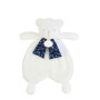 DOUDOU ET COMPAGNIE – Ours Doudou CLAIR DE LUNE – Peluche Ultra Douce Blanche – Brille dans le Noir – Pour Bébé dès la Naissance