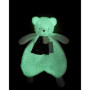DOUDOU ET COMPAGNIE – Ours Doudou CLAIR DE LUNE – Peluche Ultra Douce Blanche – Brille dans le Noir – Pour Bébé dès la Naissance