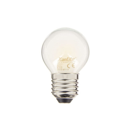 Xanlite Ampoule LED Filament P45 Culot E27 - Ampoule LED Angle D'Éclairage 280° - Ampoules LED Lumière Blanche 6,5W Équivalent 6