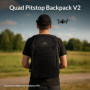 Torvol - Quad PITSTOP Backpack Stealth Edition V2, Sac à dos drone fpv, Transport 2 quads + accessoires, drone dji mini 4k, pc p