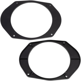 AERZETIX - C11578 - Lot de 2 Adaptateurs/supports pour haut-parleurs de voiture Ø165 mm - compatible avec Ford Fiesta Focus Ka M