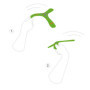 HABA Terra Kids Boomerang 2011894001 - Trois ailes en mousse rigide avec instructions de lancement (français non garanti) - Conv