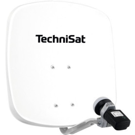 TechniSat DIGIDISH 45 – Antenne Satellite pour 1 utilisateur (Petite Installation Satellite de 45 cm - kit Complet avec Support 