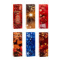 TSI Sac cadeau pour Noël, lot de 12, taille : bouteille (36 x 12 x 8 cm), N° d'art. 83288