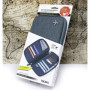 Troika Accessoire de Voyage - Étui à Passeport, 245 x 135 25 mm, Schwarz