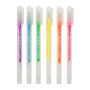moses. Lot de 6 stylos gel fluo Smile - Couleurs fluo - Pour peindre, bricoler, décorer et écrire - Pour invitations, lettres, c