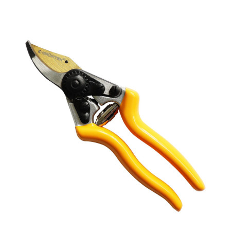 GRÜNTEK Sécateur de Jardin Lame franche Z-19. Cisaille universelle 200 mm. Lame en acier forgé recouverte en Titane. Poignées er