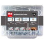 TOX chevilles à cavité – assortiment Indoor Box Pro 68 pcs., kit de fixation dans des plaques de plâtre ou des panneaux de fibre
