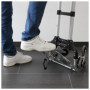 Dönges Chariot d'escalier robuste avec charge maximale de 75 kg | Diable pliable avec corde d'extension pour un maintien sûr | T