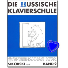La Russe Piano école bande 2 - Série : Musique Russe de la modernité - Compositeur : Alexandre Nikol ajew - herausgeber : suslin