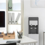 Relaxdays Support pour Moniteur en Bambou, rehausseur d’écran, Tablette PC, Espace Rangement, HLP 12x70x19 cm, Naturel