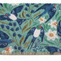 Relaxdays Paillasson Coco, Motif Hirondelles, Tapis de Porte résistant aux intempéries, 40 x 60 cm, Multicolore