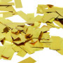 Relaxdays Canons à confettis 12x,6-8 m de Hauteur d'effet, Nouvel an, Anniversaire, Mariage, 40 cm, en Papier, Or