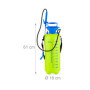 Relaxdays Pulvérisateur à Pression, 10 l, buse réglable, Graduation, Protection et arrosage des Plantes, Jaune & Bleu