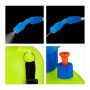 Relaxdays Pulvérisateur à Pression, 10 l, buse réglable, Graduation, Protection et arrosage des Plantes, Jaune & Bleu