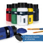 Artina Peinture Acrylique de qualité - Lot de 6 Tubes de 500ml - Idéal pour Les Amateurs et Les Peintres Professionnels