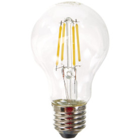 BELLALUX Lampe à LED, culot E27, blanc froid (4000K), filament clair, forme ampoule, en remplacement d'une ampoule classique de 