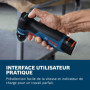 Bosch Professional 12V System Ponceuse orbitale sans fil GEX 12V-32 (inclus support plateau velcro 32 mm monté, support plateau 