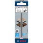 Bosch 2x Fer pour rabot PRO (pour Panneaux plastifiés, Bois dur, 82 x 5,5 x 1,1 mm, Professional Accessoire Rabot, Rabot sans fi