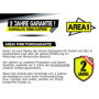 Area1 Galet de Variateur 16x13 mm - Lot de 4 Pièce - Rouleaux de Variateur - Poids librement sélectionnable - (5,5/6,0/6,5/7,0)
