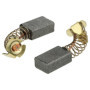 vhbw 2x Balais de charbon pour moteur 6 x 10 x 15mm compatible avec Makita HK 1800 L, HK 1810, HM 0810, HM 0810 B, HM 0810 T out